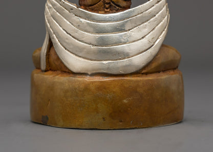 Machine-Made Fasting Buddha Statue
