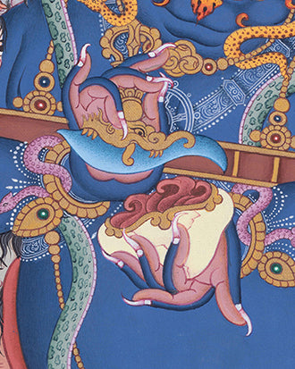 Sakya Mahakala Thangka Print