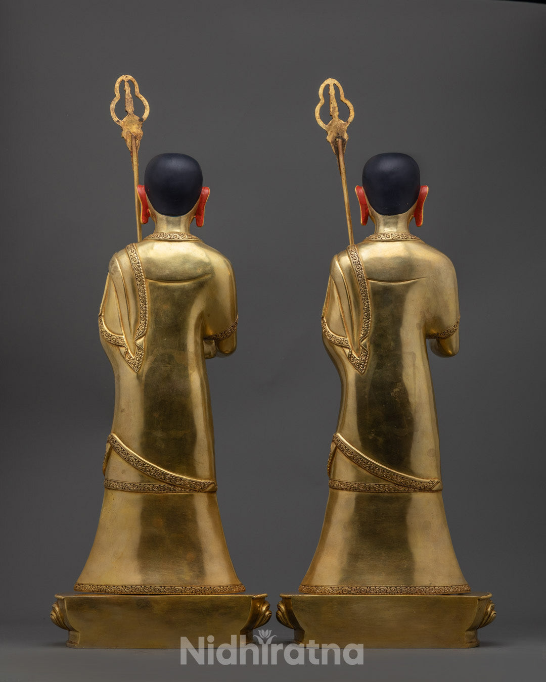 Sariputra and Maubgalyayana Statue Set