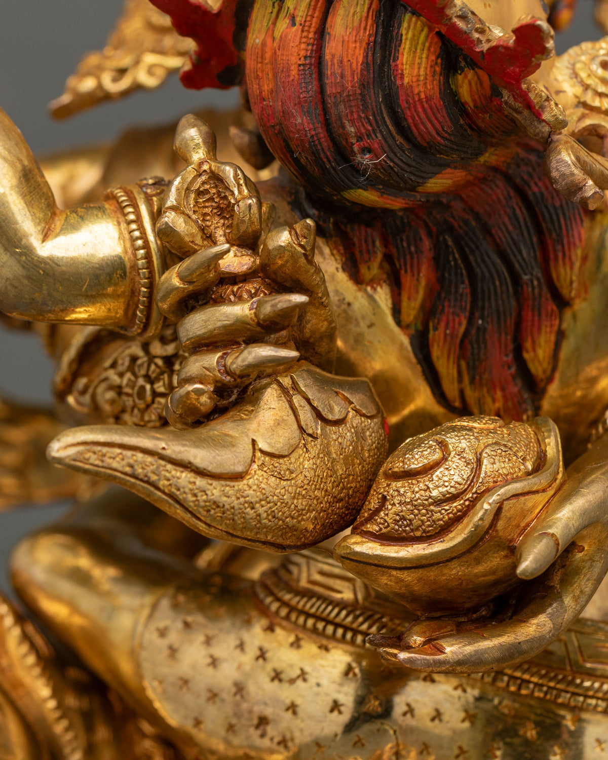 Four Arm Mahakala Statue
