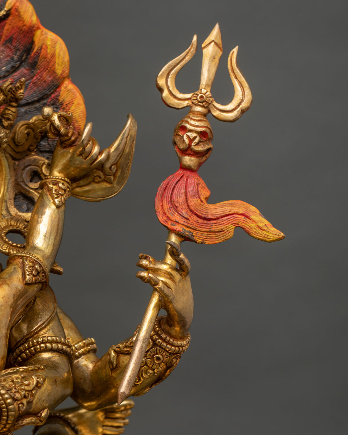 Four Arm Mahakala Statue