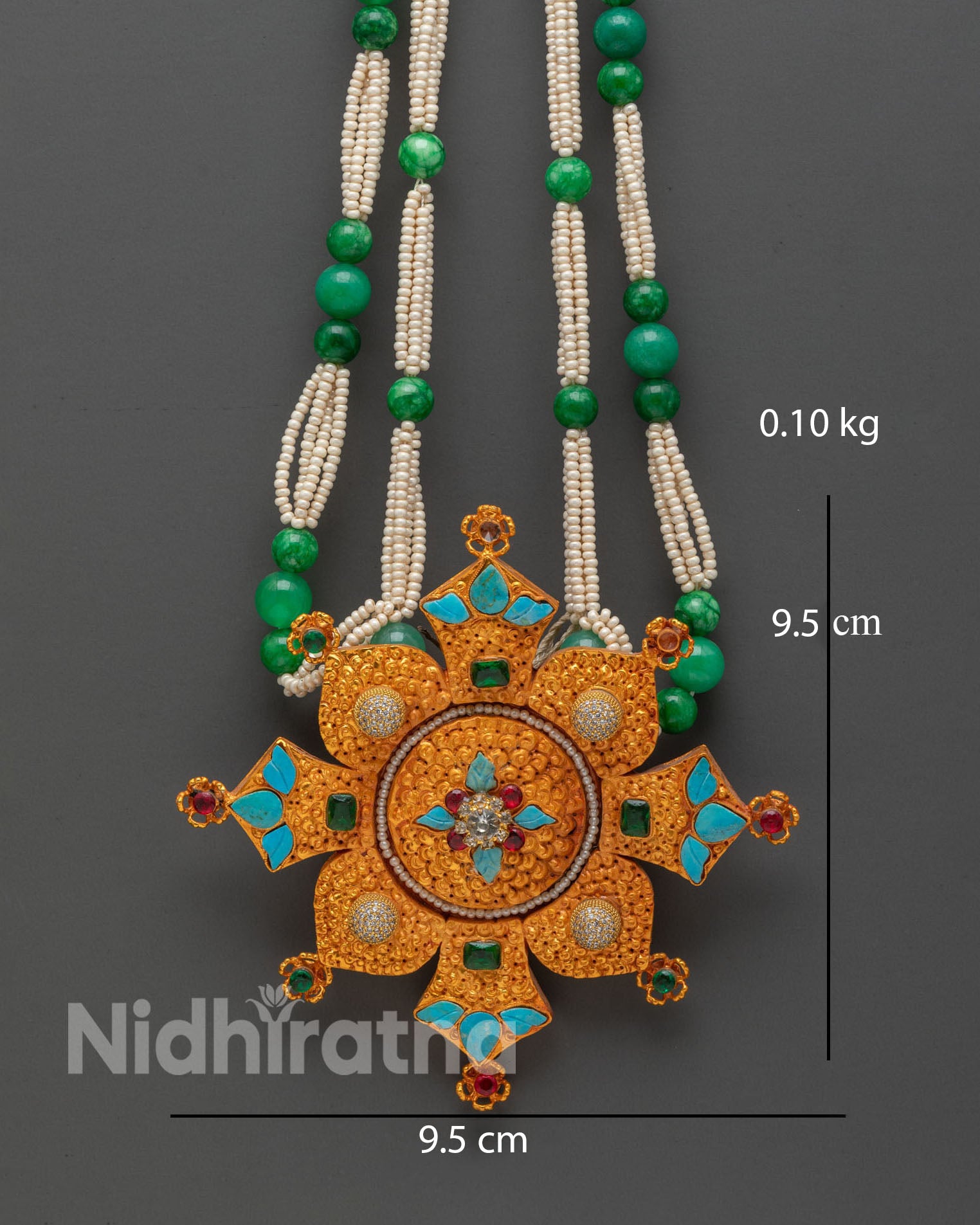 Tibetan Ghau Mala Locket - Sacred Buddhist Necklace