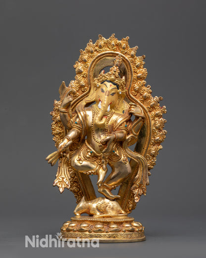 hand-crafted Hindu deity for wisdom and fortune