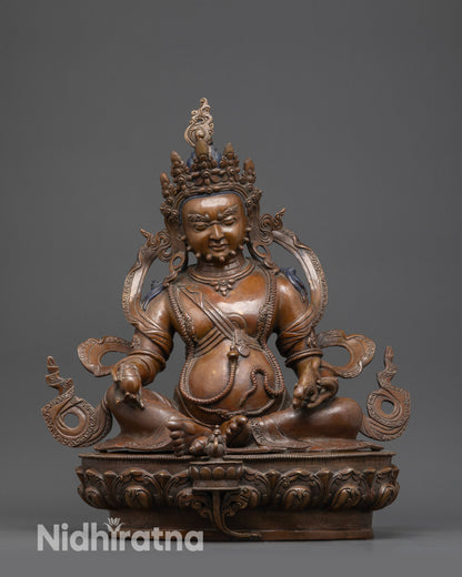 Buddhist Wealth Deity Statue for Altar