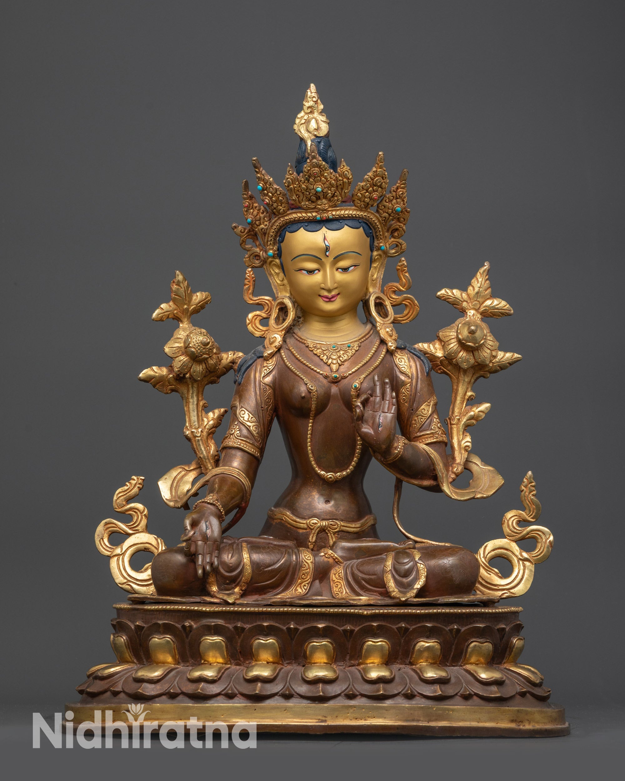 Tibetan Buddhist goddess statue