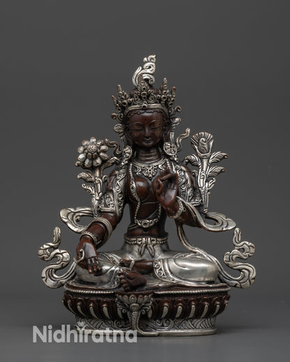 handcrafted Tibetan Buddhist statue