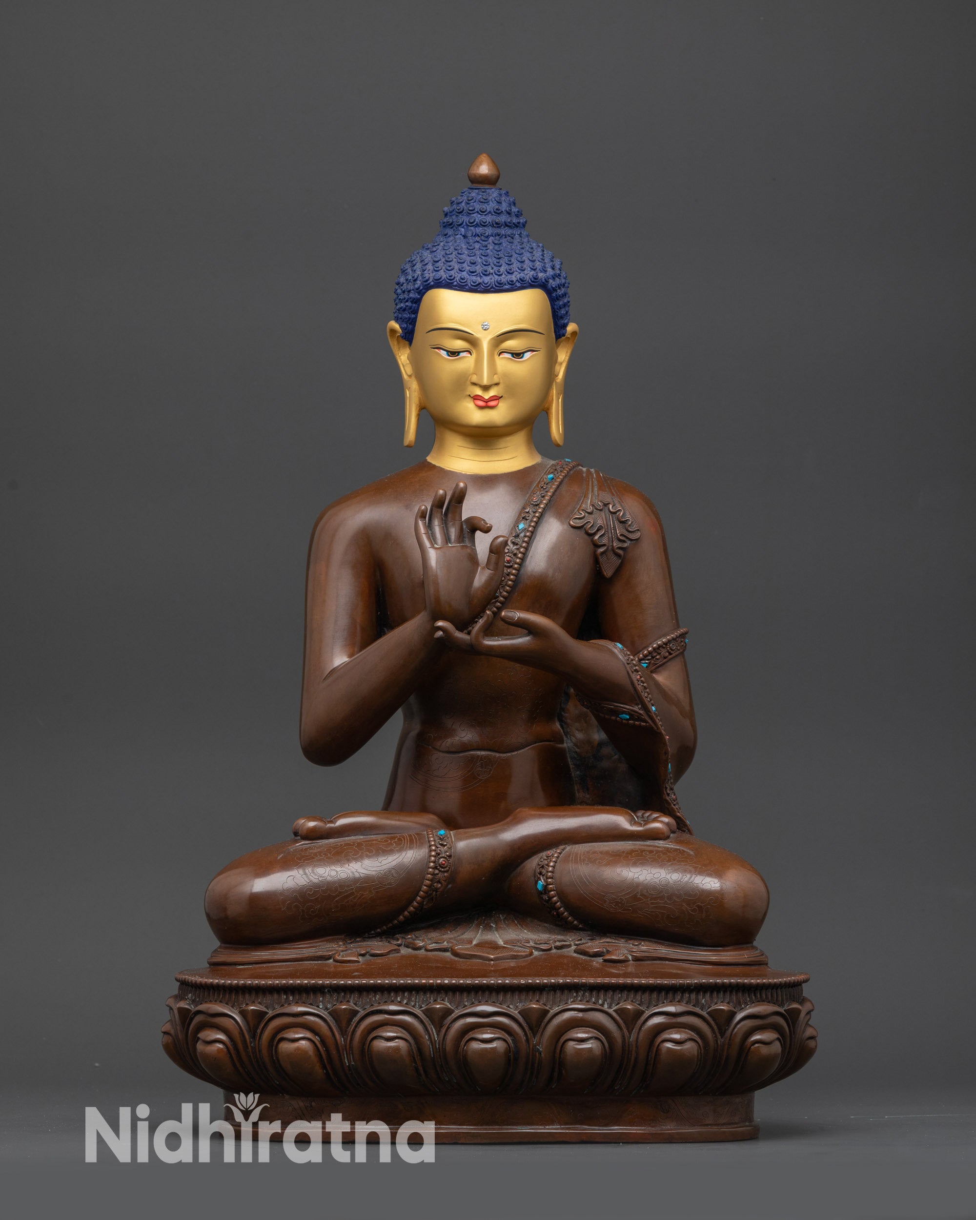 Handmade Nepalese Buddha statue
