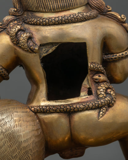 Black Dzambhala Statue