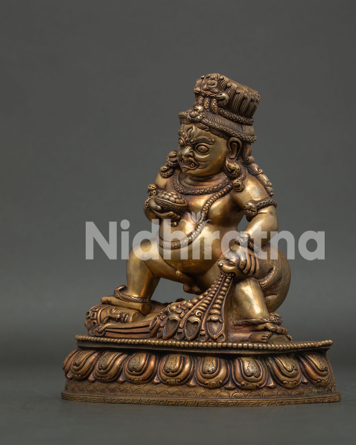 Black Dzambhala Statue