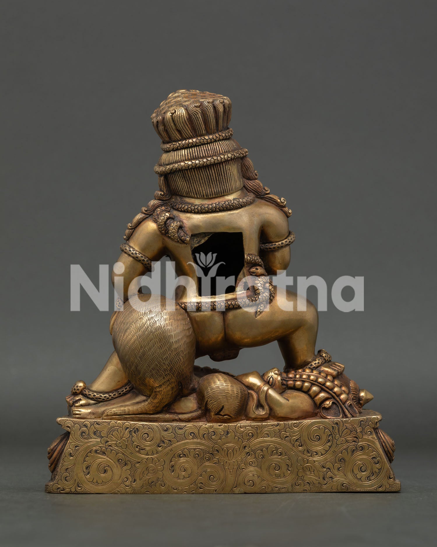 Black Dzambhala Statue