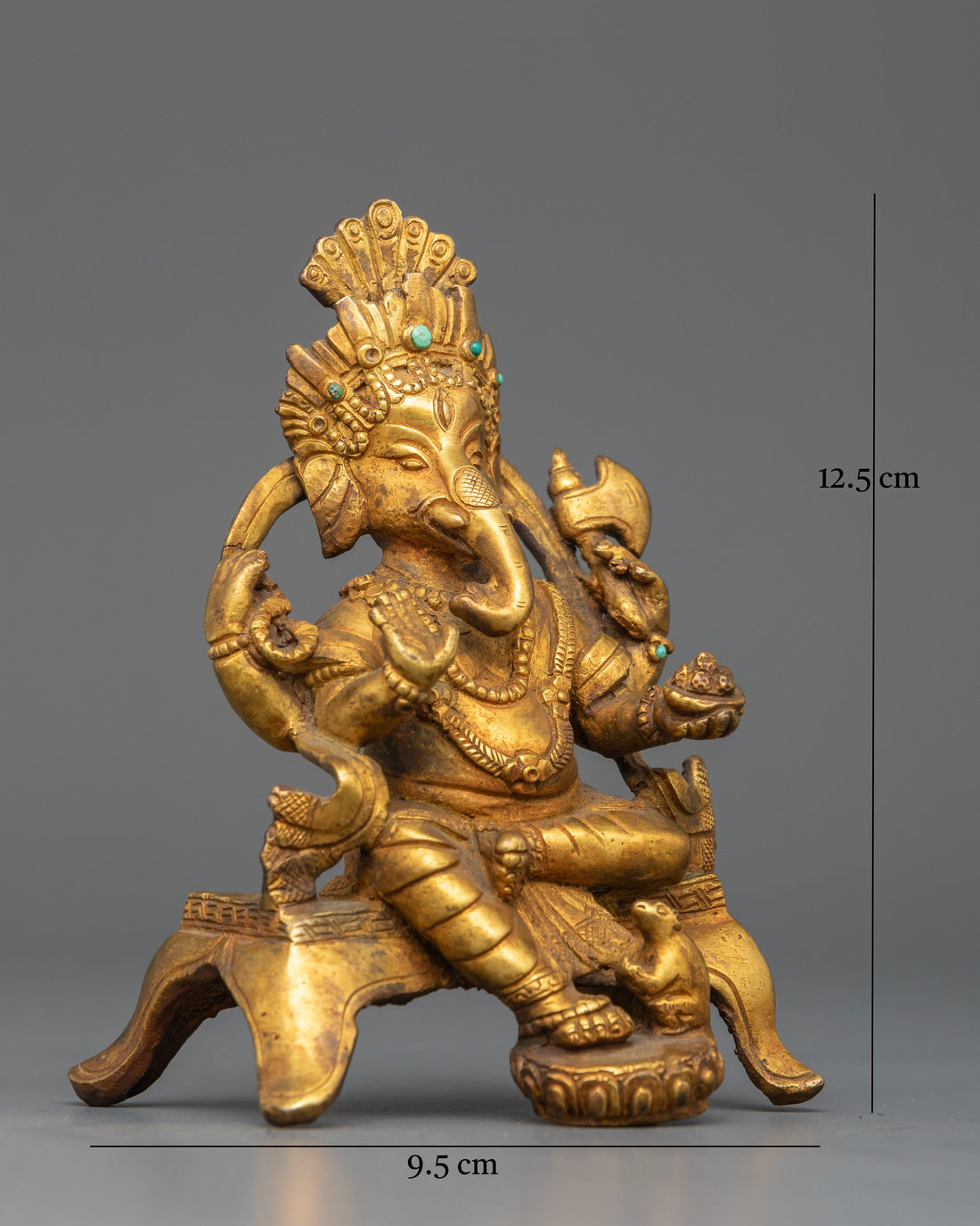 Meticulously Handcrafted Ganapati: The Harbinger of New Beginnings