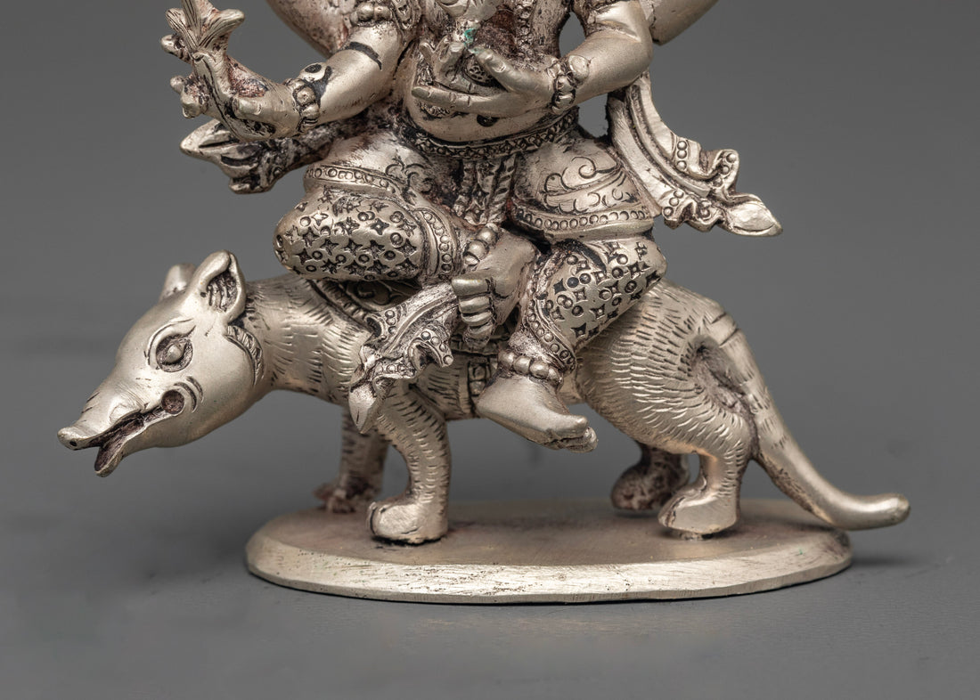 Sacred Silver Ganesh: The Remover of Obstacles