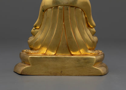 Gampopa Statue: Inspiring Buddhist Artwork for Meditation