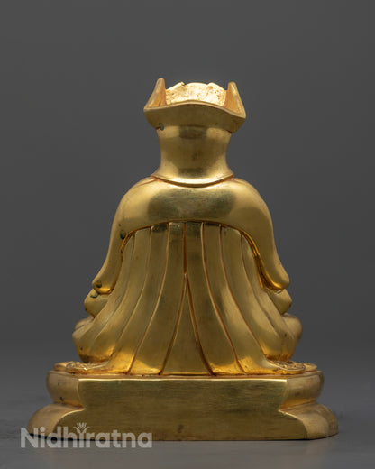 Gampopa Statue: Inspiring Buddhist Artwork for Meditation