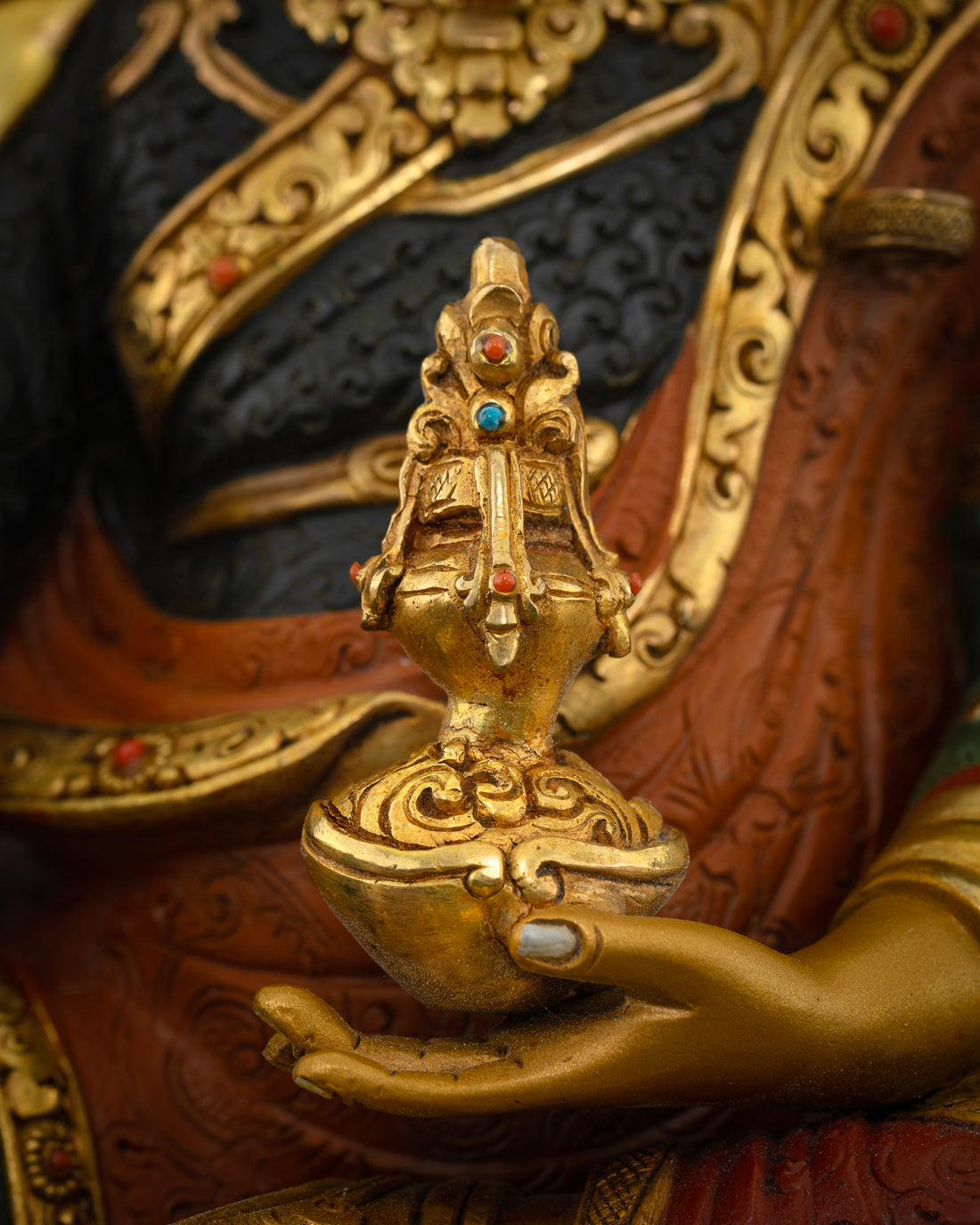 Guru Padmasambhava in Divine Colors: The Lotus-Born Illuminator