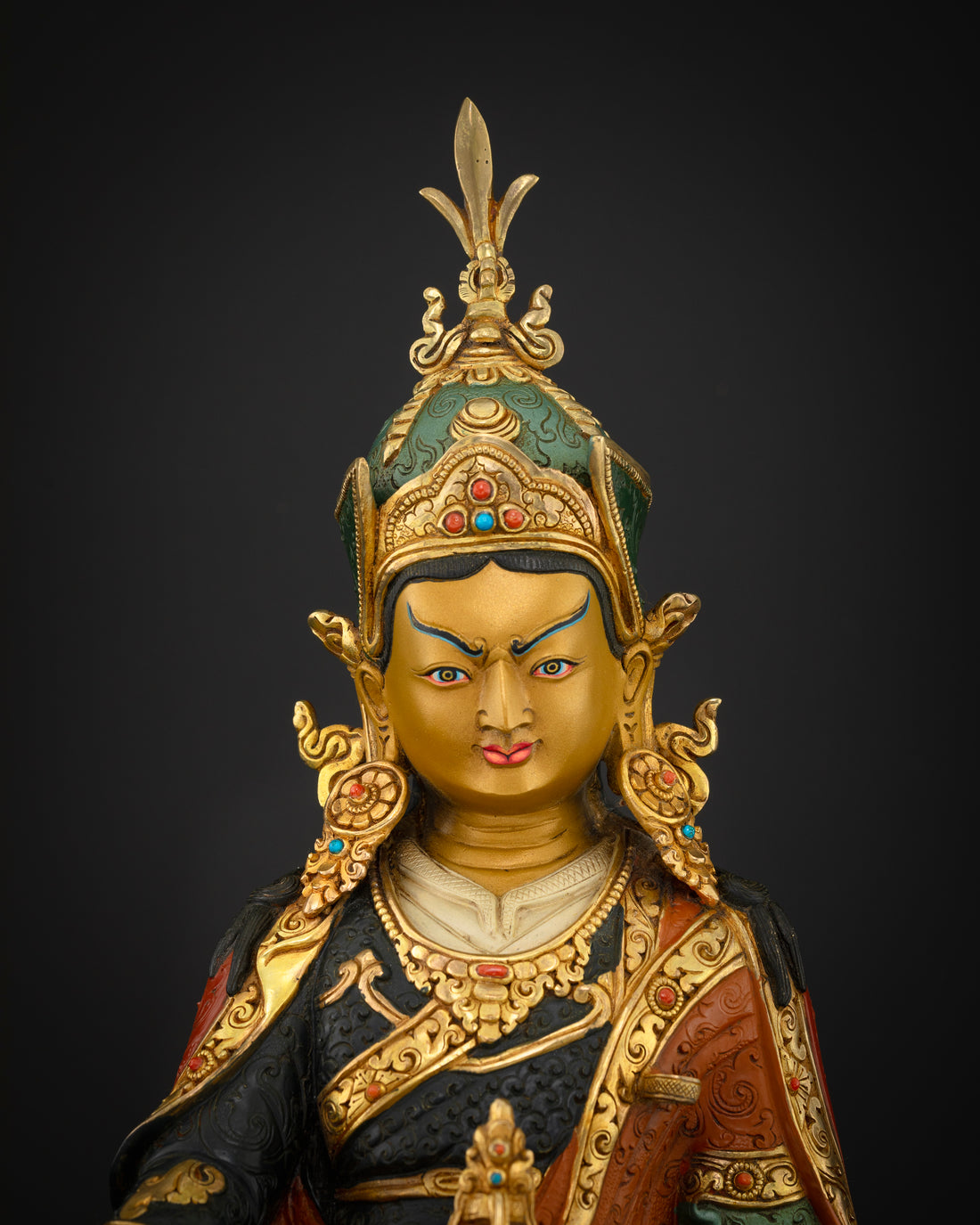 Guru Padmasambhava in Divine Colors: The Lotus-Born Illuminator