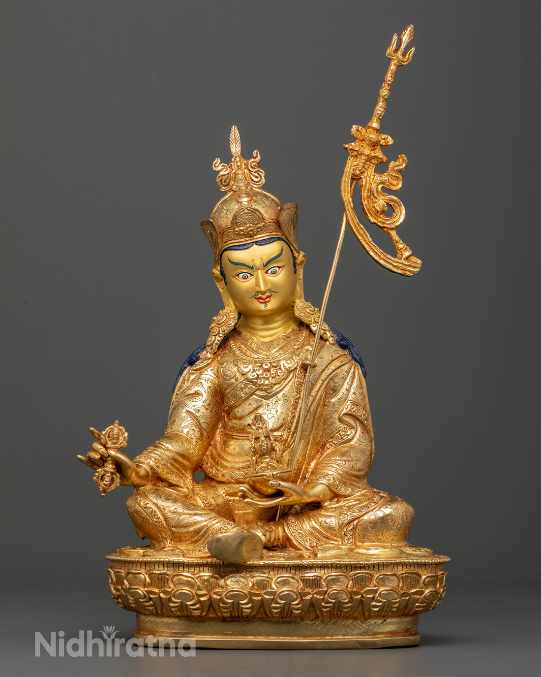 Elegant Guru Lotus Statue: Inspire Your Journey to Enlightenment