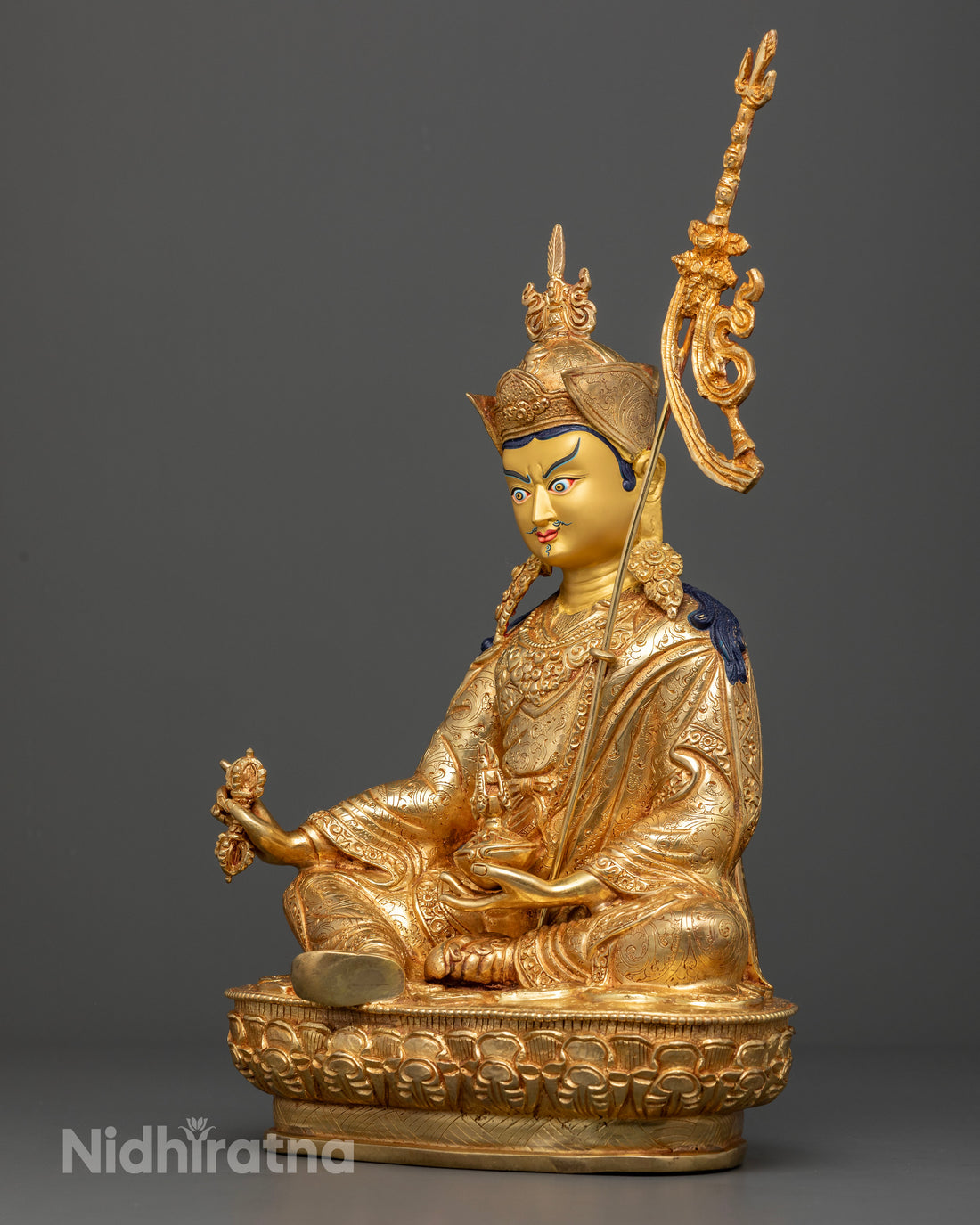 Elegant Guru Lotus Statue: Inspire Your Journey to Enlightenment