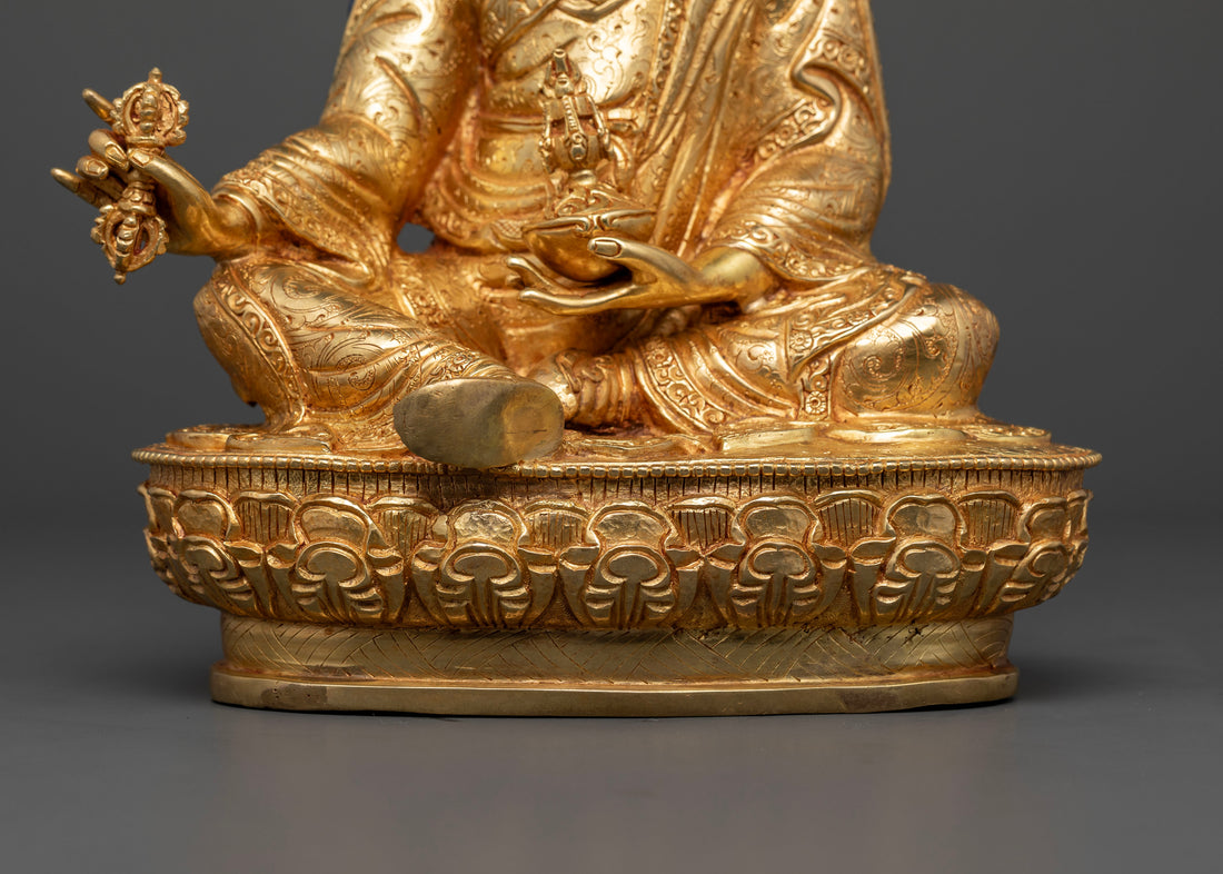 Elegant Guru Lotus Statue: Inspire Your Journey to Enlightenment