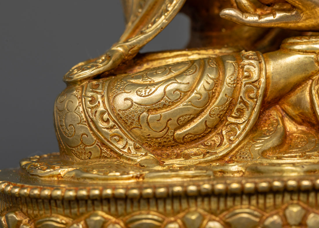 Guru Rinpoche: The Lotus Master in 24K Gold