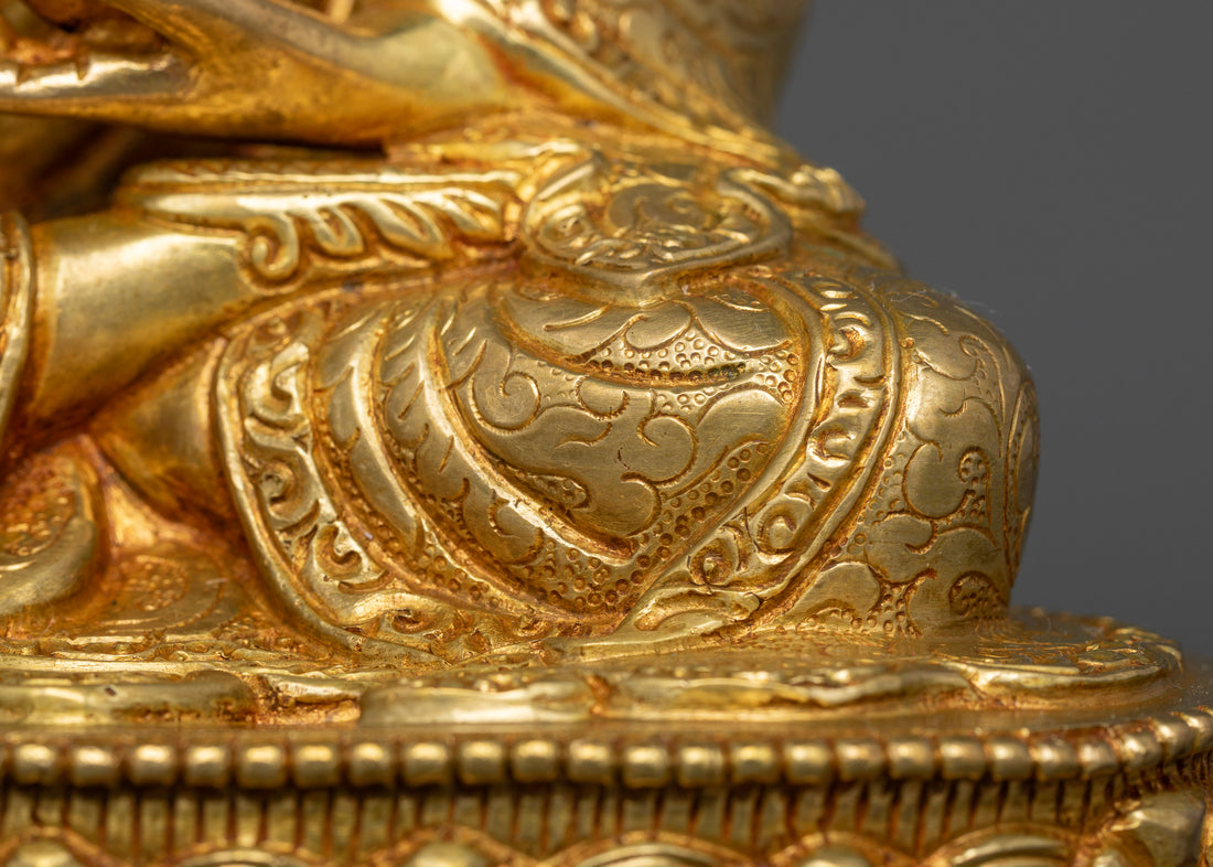 Guru Rinpoche: The Lotus Master in 24K Gold