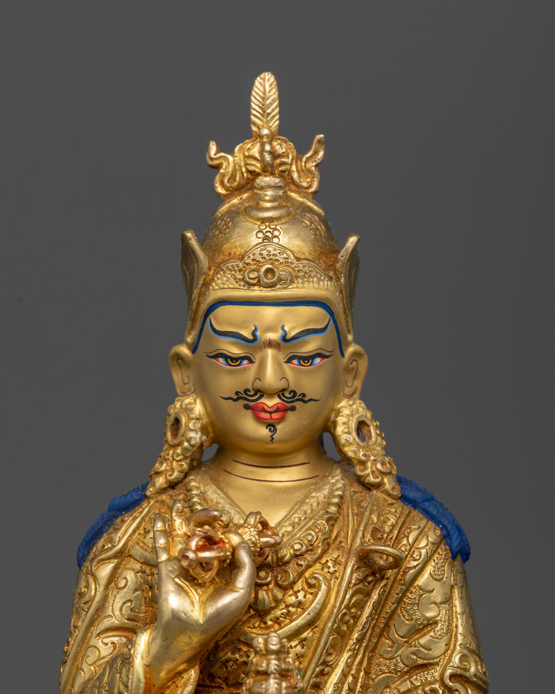 Guru Rinpoche: The Lotus Master in 24K Gold