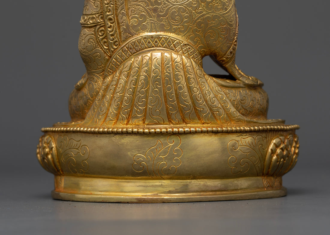 Guru Rinpoche: The Lotus Master in 24K Gold