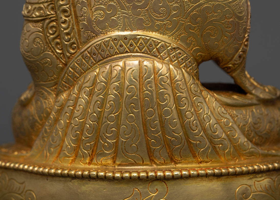 Guru Rinpoche: The Lotus Master in 24K Gold