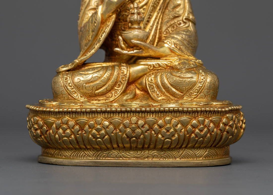 Guru Rinpoche: The Lotus Master in 24K Gold