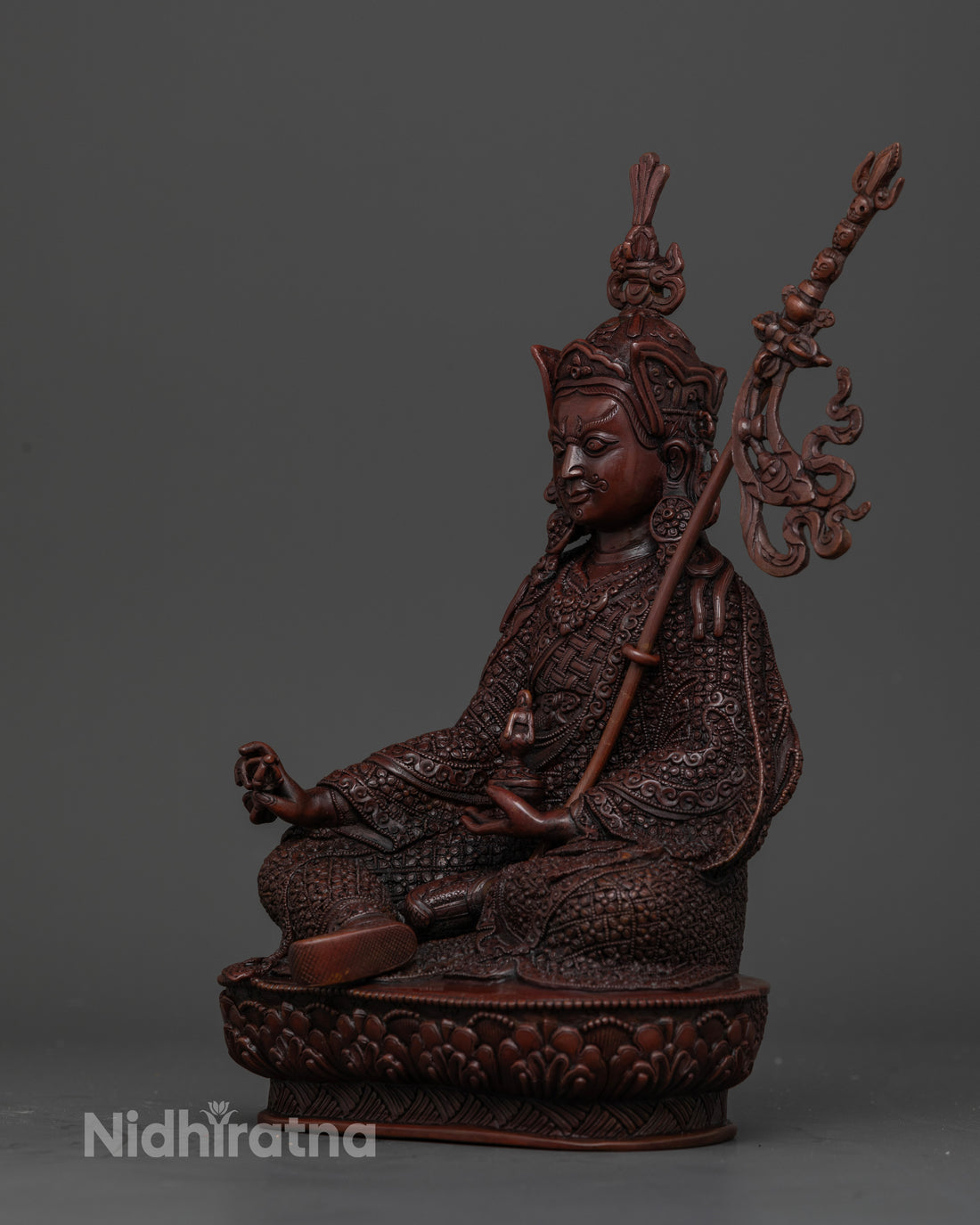 Guru Rinpoche: The Supreme Guardian in Oxidized