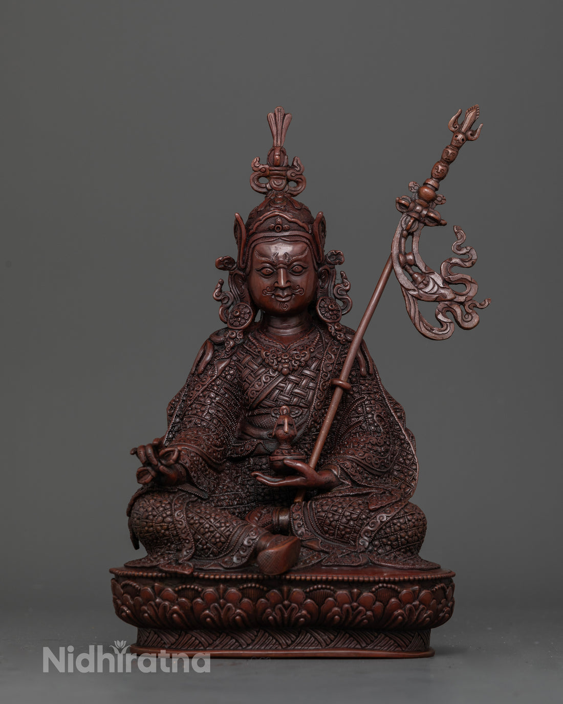 Guru Rinpoche: The Supreme Guardian in Oxidized