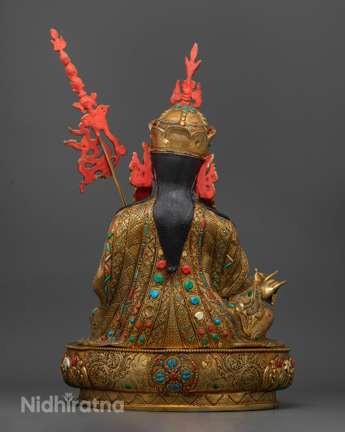 21.2 Inch Guru Rinpoche Statue | Master of Vajrayana Buddhism