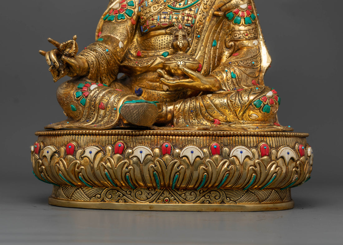 21.2 Inch Guru Rinpoche Statue | Master of Vajrayana Buddhism