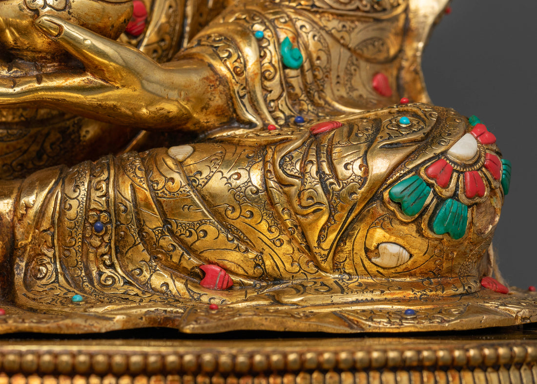 21.2 Inch Guru Rinpoche Statue | Master of Vajrayana Buddhism