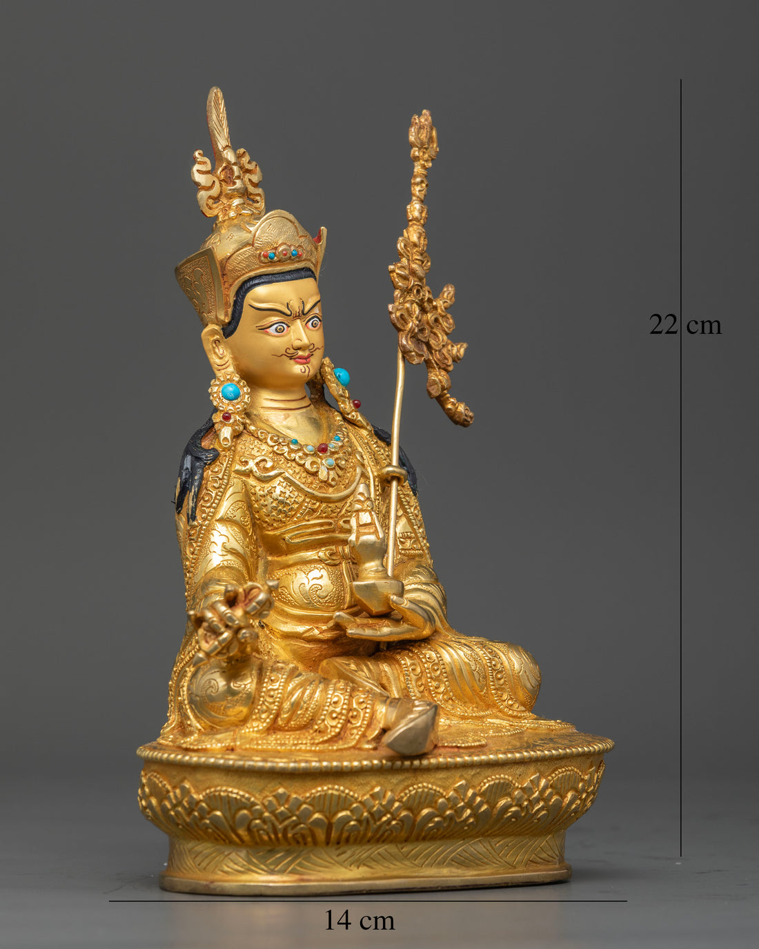 Buddhist Padmasambhava Statue for Cultivating Inner Peace