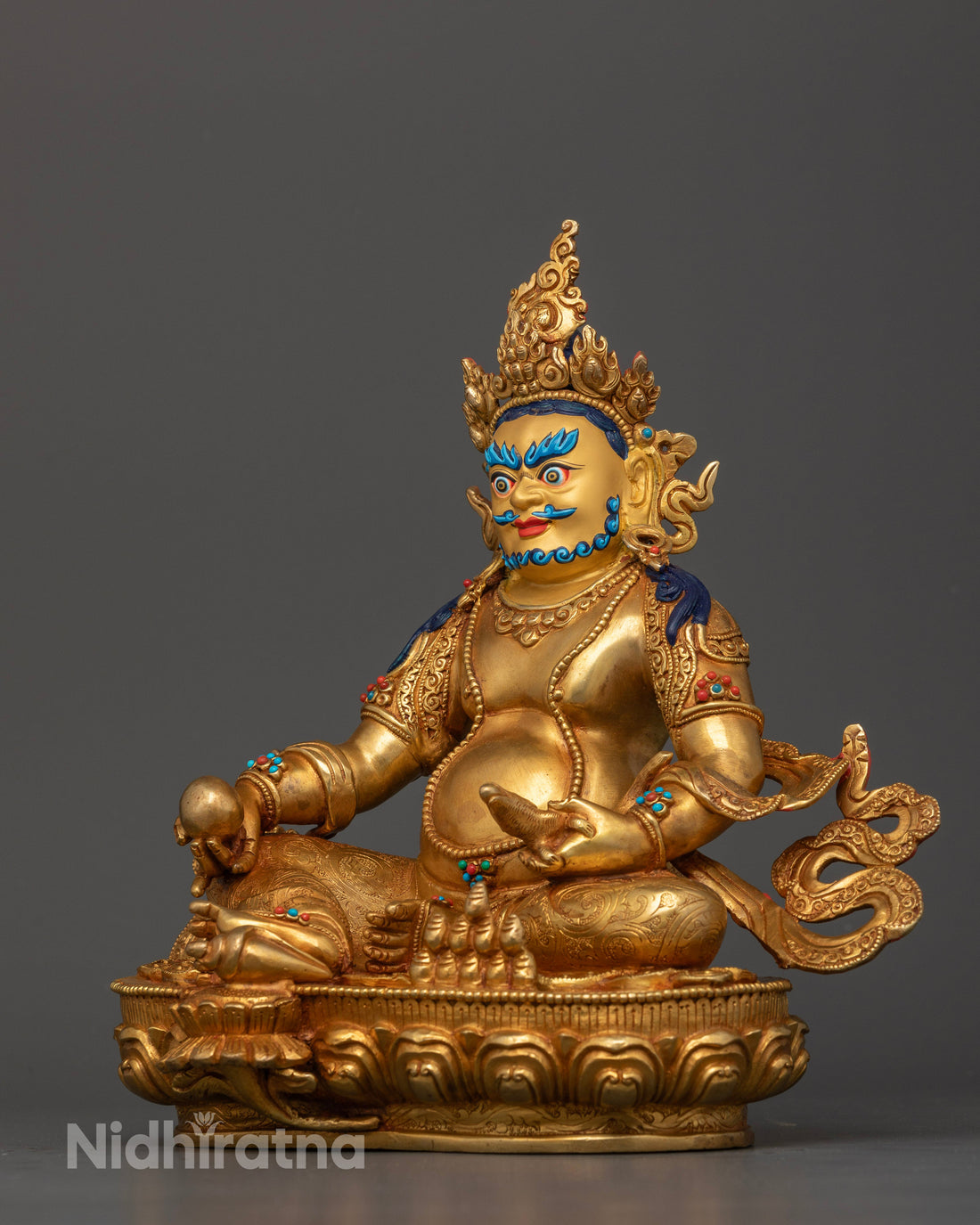 Discover Authentic Dzambhala Statues: Embrace Prosperity in Tibetan Buddhist Art