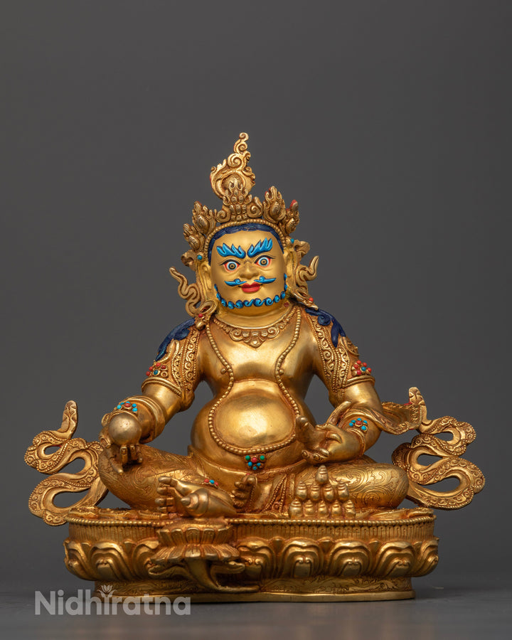 Discover Authentic Dzambhala Statues: Embrace Prosperity in Tibetan Buddhist Art