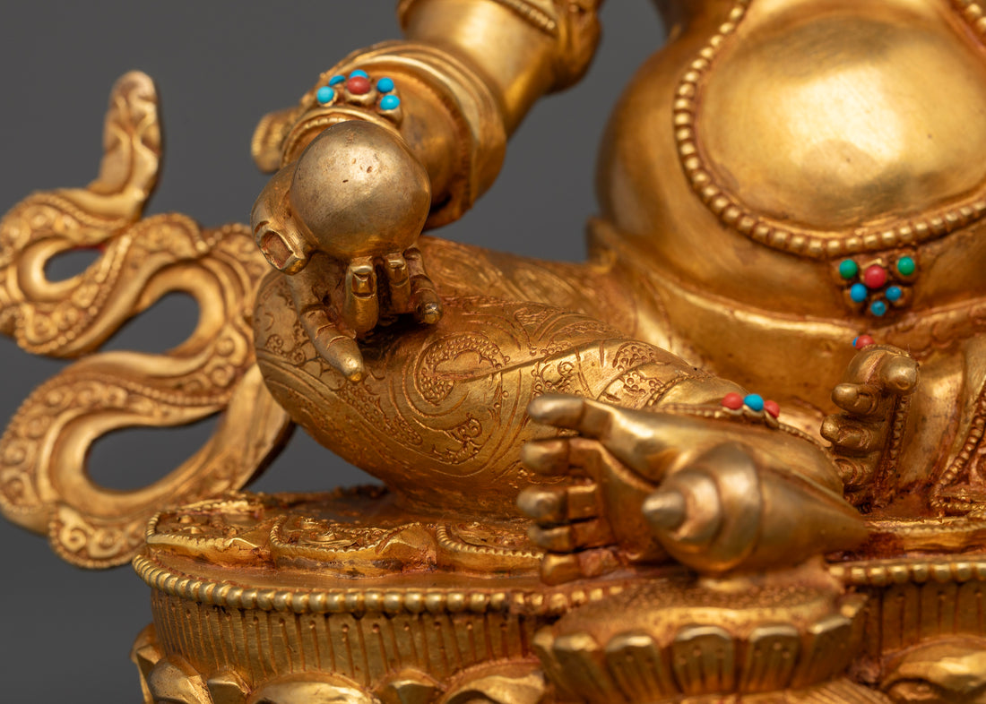 Discover Authentic Dzambhala Statues: Embrace Prosperity in Tibetan Buddhist Art