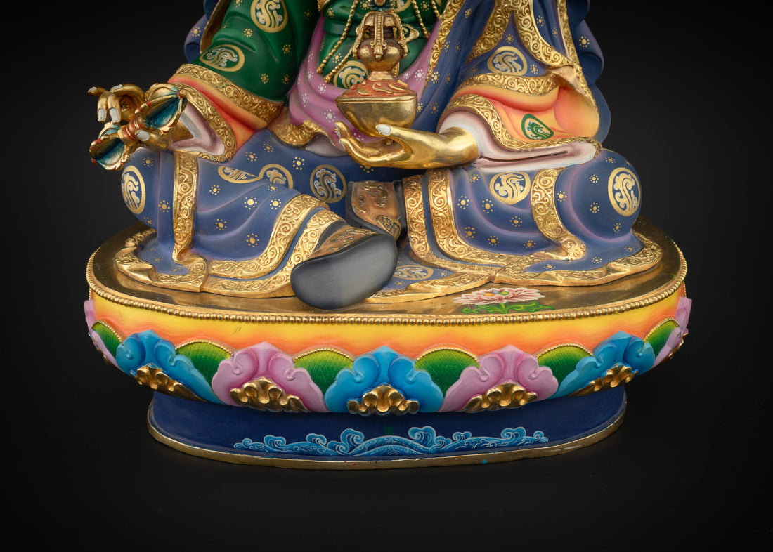 The Vibrant Masterpiece Guru Rinpoche Statue