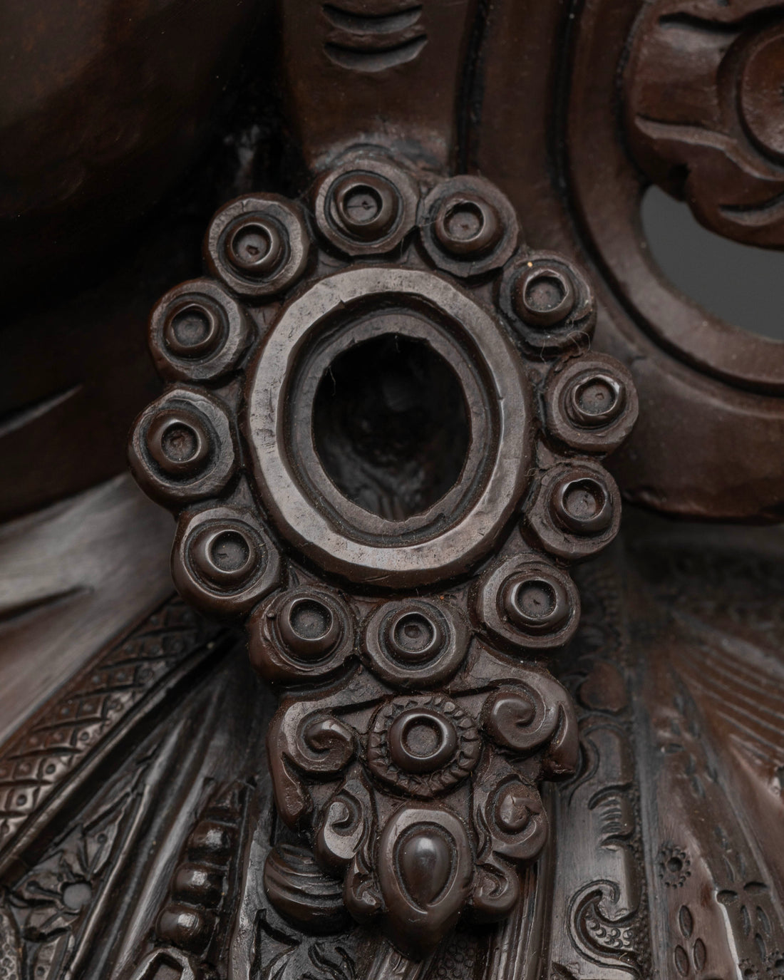 Oxidized Guru Norla Statue:  Attract Wealth and Blessings to Your Life