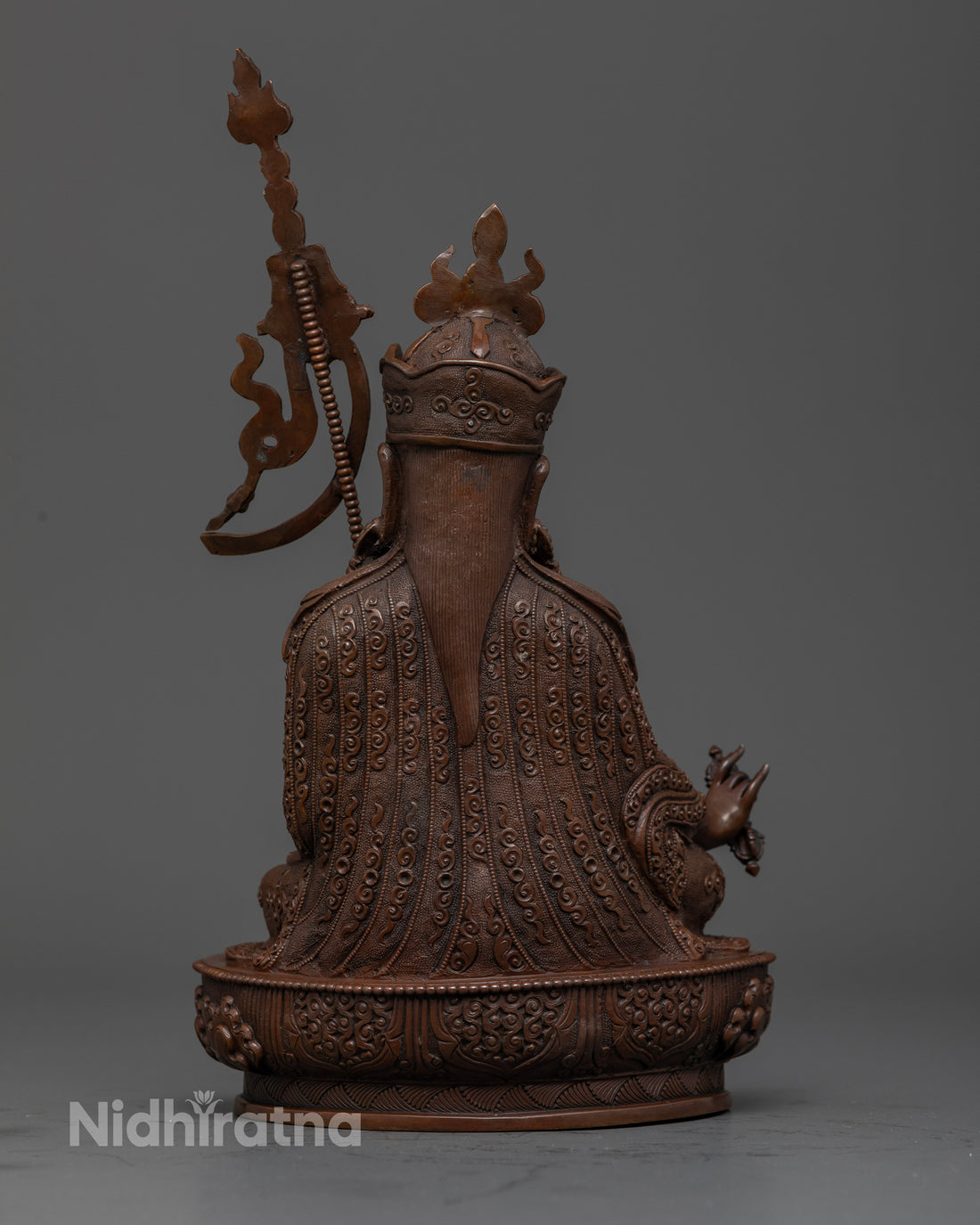 Oxidized Guru Rinpoche: An Artisan's Tribute to Enlightenment