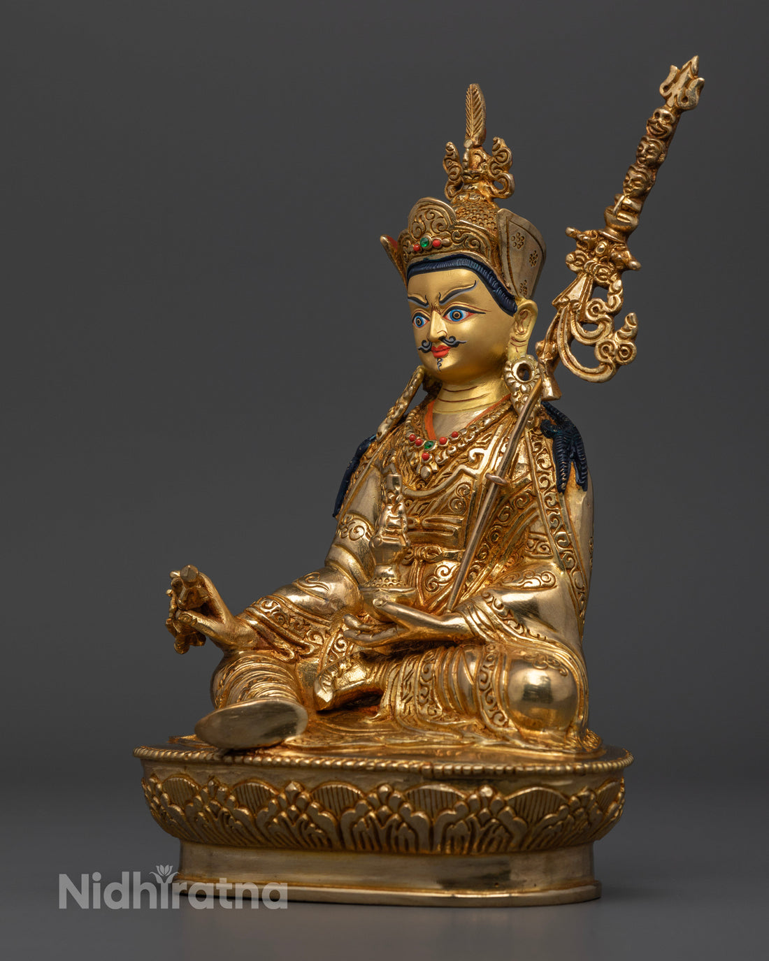 Guru Rinpoche Statue: Icon of Tibetan Buddhism