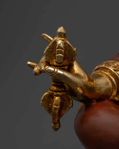 Lotus Born: Tibetan Guru Rinpoche Sculpture