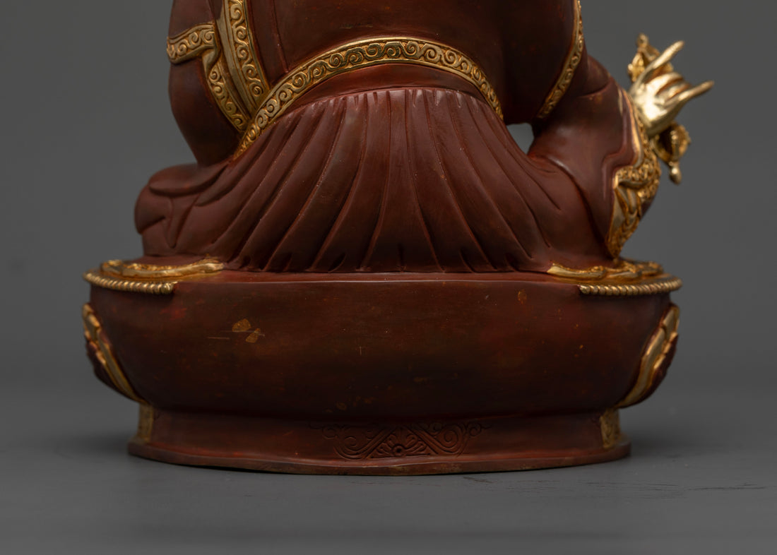 Lotus Born: Tibetan Guru Rinpoche Sculpture