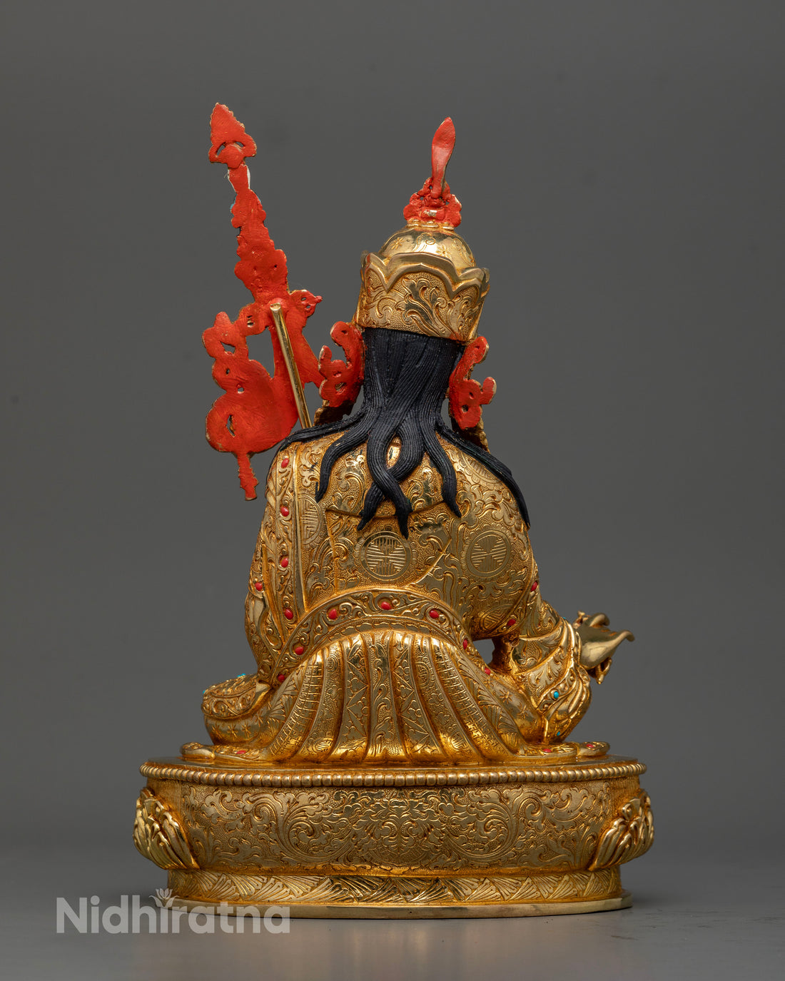 Master of Tantric Buddhism: Guru Rinpoche Statue