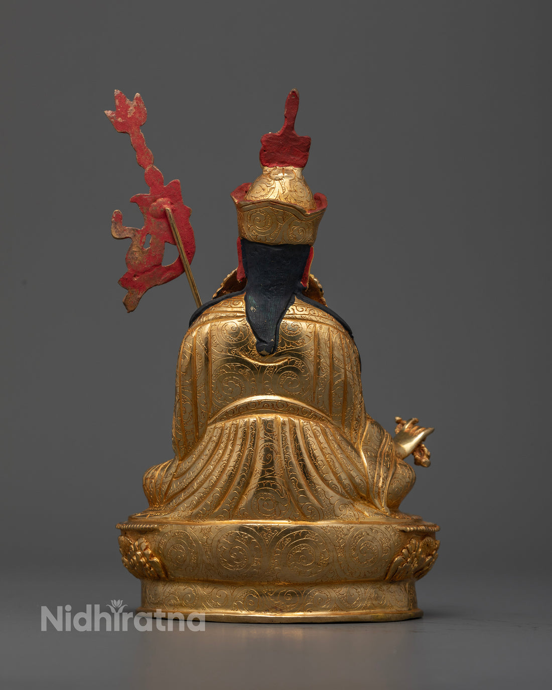 Handcrafted Guru Rinpoche Statue for Mindfulness