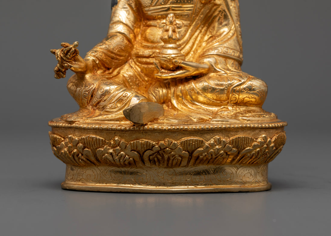 Handcrafted Guru Rinpoche Statue for Mindfulness