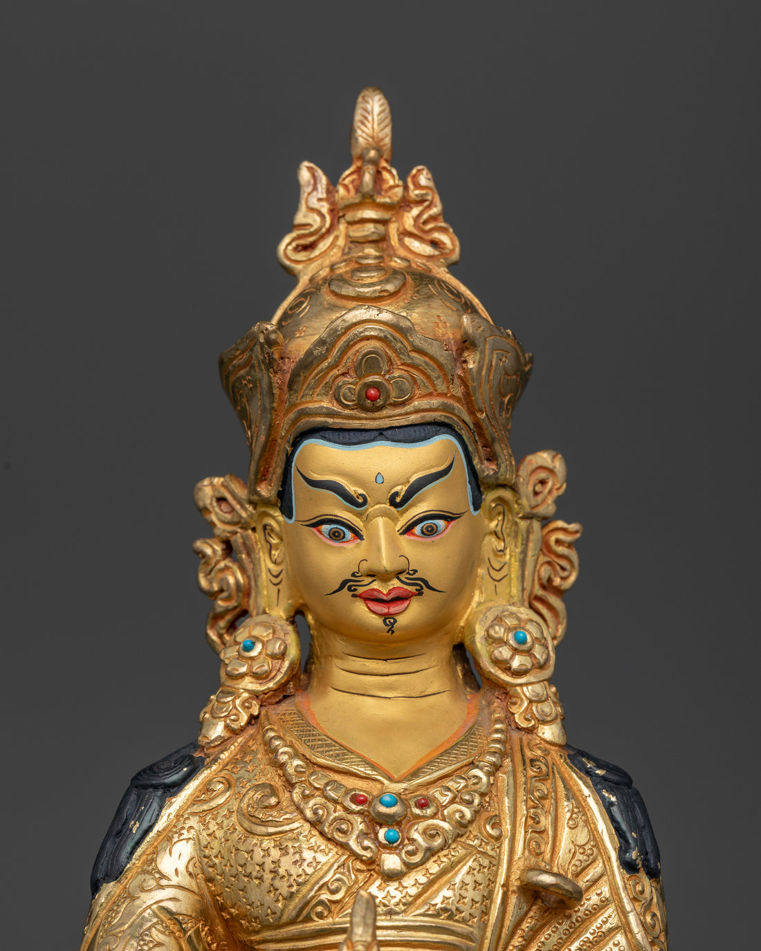 Golden Lotus Guru: Embodiment of Spiritual Power and Compassion