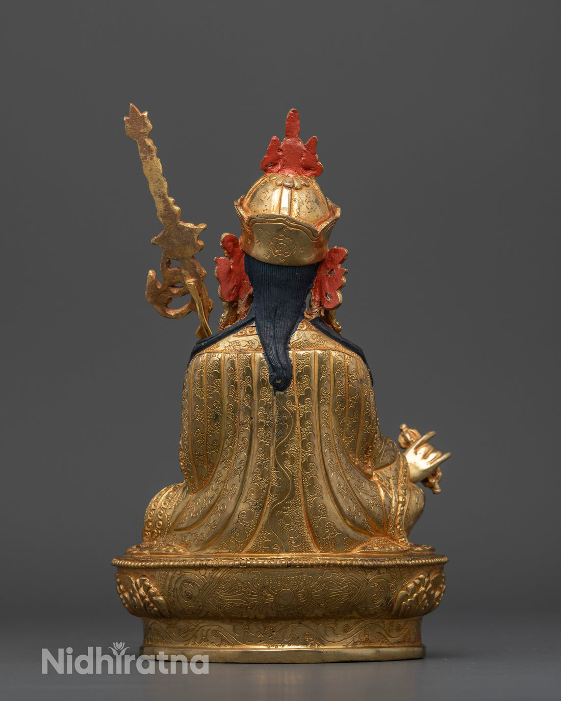 Golden Lotus Guru: Embodiment of Spiritual Power and Compassion