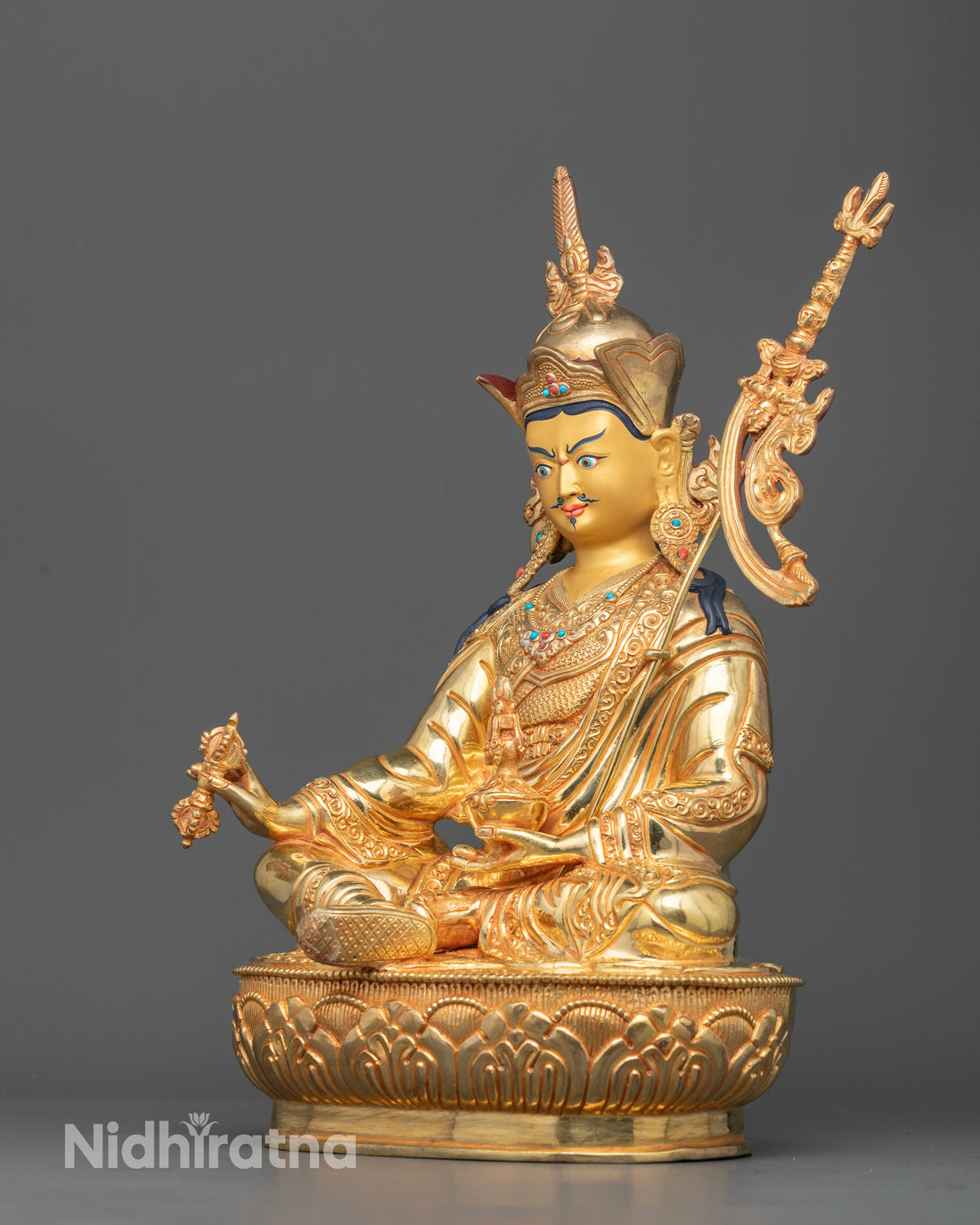 The Sacred Guru Rinpoche Statue for Spiritual Protection